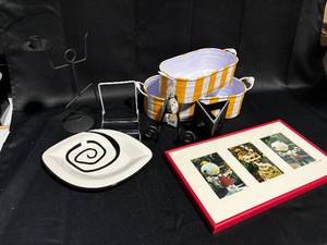lot 69 image: Group of Decorative Home Accessories - Unique Shapes and Design