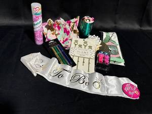 lot 73 image: Bridal Party Essentials - Assortment of Fun Party Supplies
