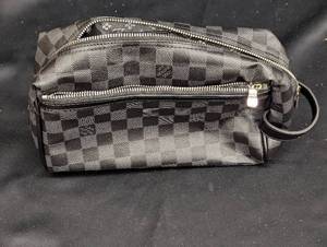 lot 209 image: Authentic Louis Vuitton Damier Graphite Toiletry Pouch