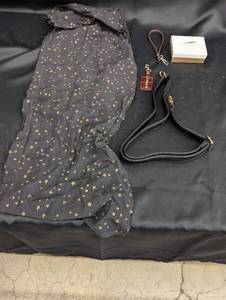 lot 211 image: Assortment of Accessories - Star Scarf, Leather Straps, and Jewelry