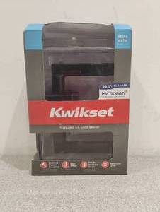 NEW KWIKSET BED & BATH DOOR HANDLE