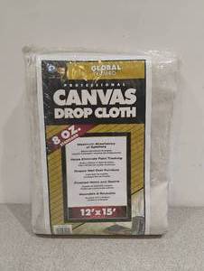NEW GLOBAL GUARD PROFESSIONAL CANVAS DROP CLOTH