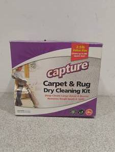 NEW CAPTURE CARPET & RUG DRY CLEANING KIT