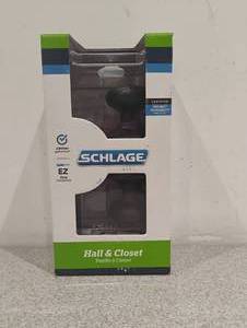 NEW SCHLAGE HALL & CLOSET DOOR KNOB