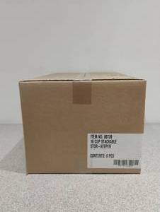 6 NEW ARROW HOME PRODUCTS STACKABLE STOR-KEEPERS 128OZ CONTAINERS