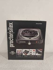 NEW PROCTOR SILEX SINGLE BURNER COOKTOP