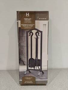 NEW OPEN HEARTH FIREPLACE TOOL SET