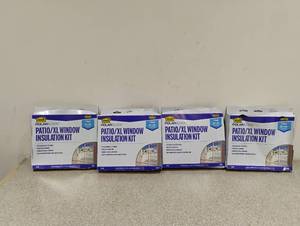 4 NEW M-D POLAR BLOCK PATIOXL WINDOW INSULATION KIT