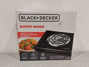NEW BLACK AND DECKER BUFFET RANGE