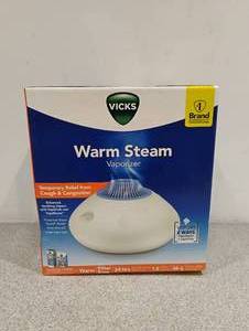 NEW VICKS WARM STEAM VAPORIZER