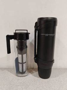 NEW EDDIE BAUER EVEREST DOUBLE WALL INSULATED BOTTLE AND TAKEYA COLD BREW COFFE MAKER