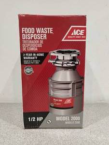 NEW ACE FOOD WASTE DISPOSER