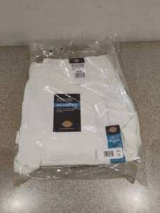 NEW DICKIES DOUBLE KNEE UTILITY PANTS SIZE 38 X 30 WHITE