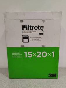 NEW 3M FILTRETE AIR FILTERS 15 X 20 X 1  ( 6 PACK )
