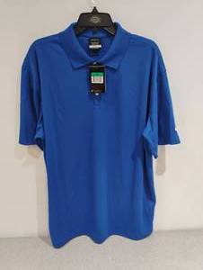 NEW NIKE DRI-FIT GOLF POLO SHIRT SIZE XL BLUE