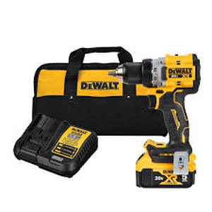 DEWALT 20V MAX XR Lithium-Ion Cordless Compact 12 in. DrillDriver Kit, 20V MAX 5.0Ah Battery, and Charger Customer Returns See Pictures