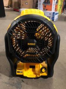 DEWALT 20V MAX Jobsite Fan (Tool Only)  Customer Returns See Pictures