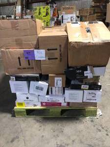 Pallet of Assorted Mixed Ceramic Flooring Various Models and Conditions Customer Returns See Pictures