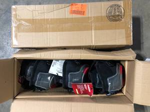 Lot of Husky Gel Soft Cap Work Knee Pads (1-pair) (6Pack)   Customer Returns See Pictures