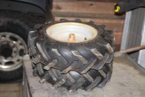 lot 583 image: Lot of (2) 4.80-8NHS Tires
