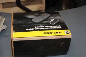 lot 503 image: Can-am Driver Footboards