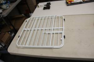 lot 549 image: Adjustable Gate with Pet Door