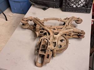 lot 601 image: Vintage Hay Trolley Carrier
