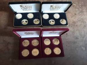 2-Grand Casino Collector 5$ Coins 2000 & 2-Sets The Winds 5$ Coins
