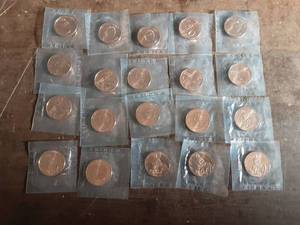 20-Copper Commemorative Coins Of Presidents Spouses