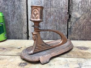 lot 119 image: Rare Egyptian Nuevo Sphynx Candle Holder