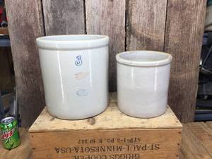 lot 145 image: Redwing  MN Stoneware Co Crocks