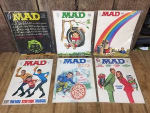 lot 146 image: Classic Early MAD Magazines 1969-1970s