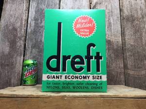 lot 175 image: Vintage Dreft Unopened DetergentSoap Box - Wow