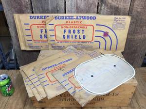 lot 193 image: Vintage NOS Durkee-Atwood Frost Shields