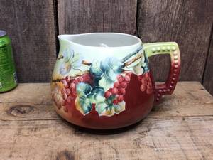 lot 218 image: Ceramic Arts - Belleek - Lemonade Pitcher - Hand Painted