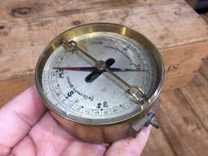 lot 244 image: Vintage Telegraph Works - Compass - Silvertown London