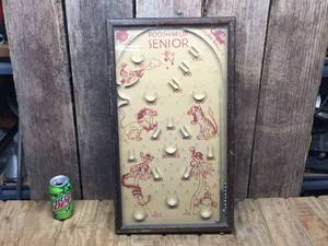 lot 254 image: 1930s Push-M-Up Senior Pinball Skill Game