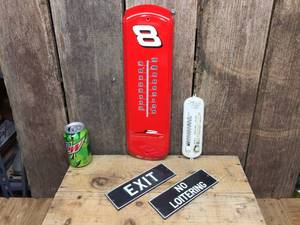 lot 272 image: Earnhardt JrCo-Op Thermometers & Signs