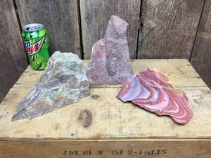 lot 291 image: 3 Wonderstone Mineral Specimens