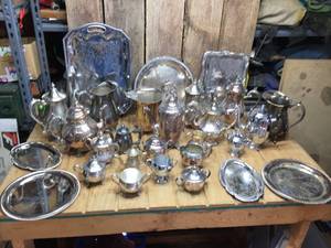 lot 312 image: Large Group Silver-Plate