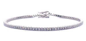 Sparkling 2 Carat Diamond Tennis Bracelet VIDEO
