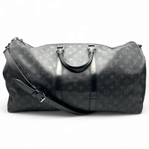 Louis Vuitton Monogram Eclipse Keepall 55 - Authentic $3,000 Retail