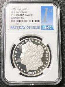 2023-S PROOF US MORGAN SILVER DOLLAR NGC PF70 ULTRA CAMEO