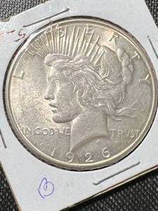 1926-S US PEACE SILVER DOLLAR