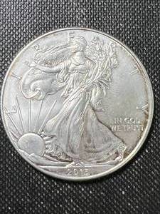 2013 AMERICAN SILVER EAGLE 1 TROY OZ .999 FINE SILVER