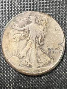 1944-S US WALKING LIBERTY HALF DOLLAR