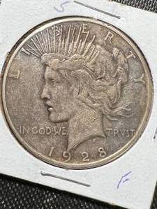 1928-S US PEACE SILVER DOLLAR
