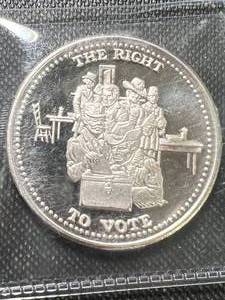 1 TROY OZ .999 FINE SILVER JOHNSON MATTHEY ROUND