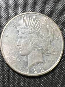 1922 US PEACE SILVER DOLLAR
