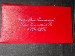 US BICENTENNIAL SILVER UNCIRCULATED SET